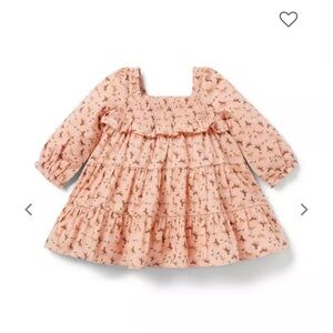 Janie & Jack Pink Horse Equestrian dress